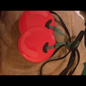 Cherry shaped handbag